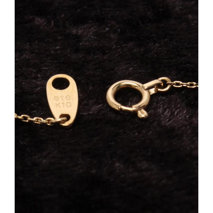 美品 エテ ネックレス K10 ダイヤ レディース ete 中古 : Rehello by