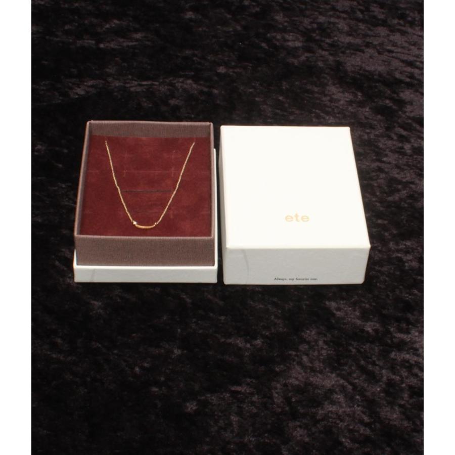 美品 エテ ネックレス K10 ダイヤ レディース ete 中古 : Rehello by