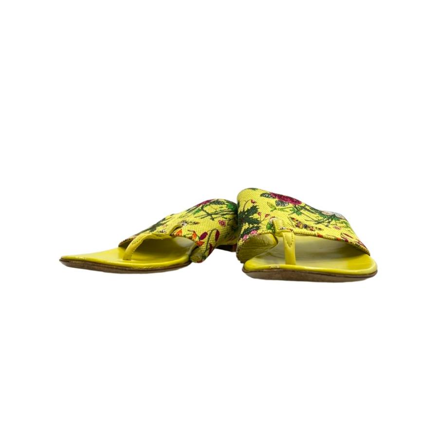 グッチ サンダル 花柄 レディース SIZE 34 C GUCCI 中古 : Rehello by