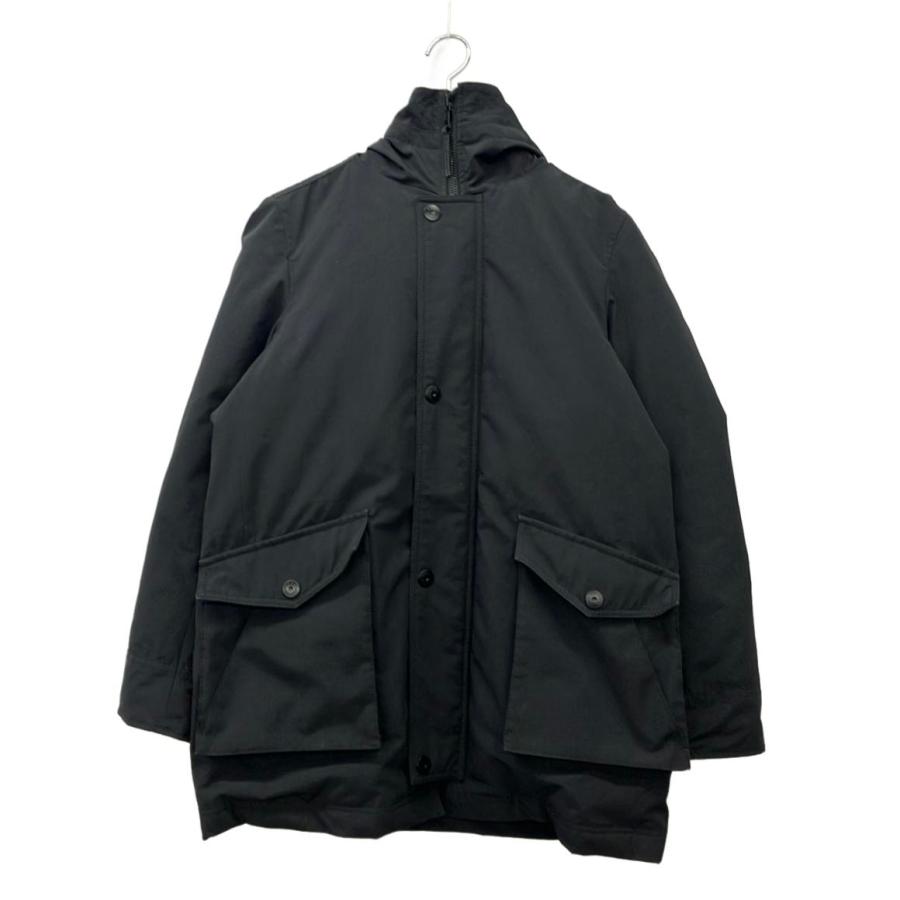 ナノユニバース ダウンコート 西川ダウン アークティック ブラック 668