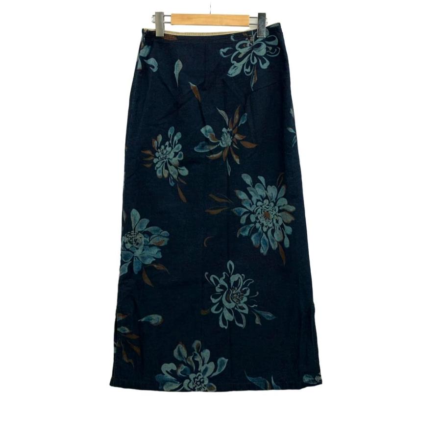 美品 パラスパレス 藍染 ロングスカート レディース SIZE 3 (L) Pal