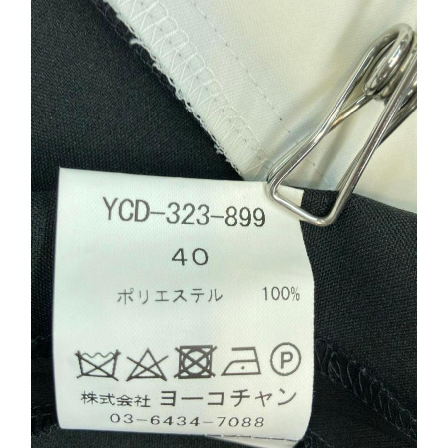 美品 ヨーコ チャン 長袖ワンピース ycd-323-8-99 レディース SIZE 40