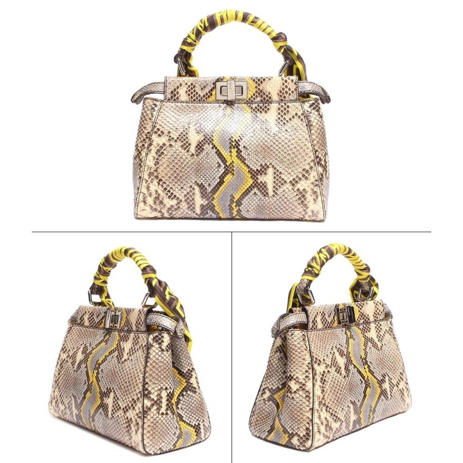 フェンディ ショルダーバッグ ハンドバッグ シルバー金具 ミニ