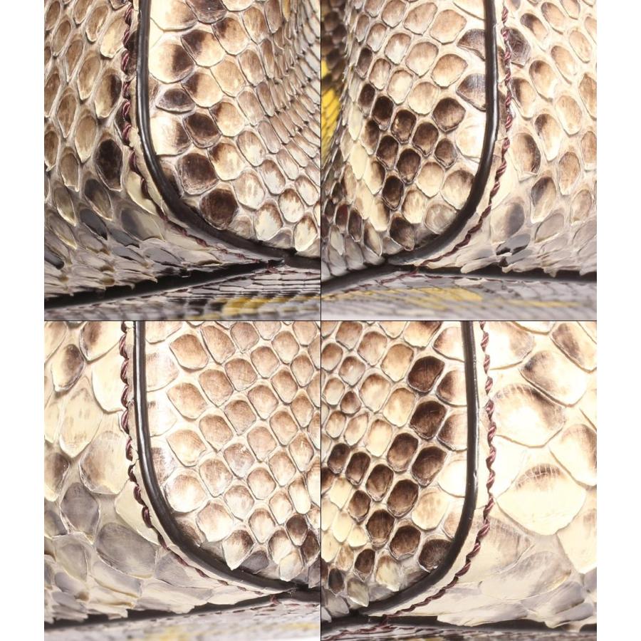 FENDI モンスター×パイソン ピーカブー ブラック ショルダーバッグ フェンディ ピーカブーレギュラー モンスター レザー×パイソン