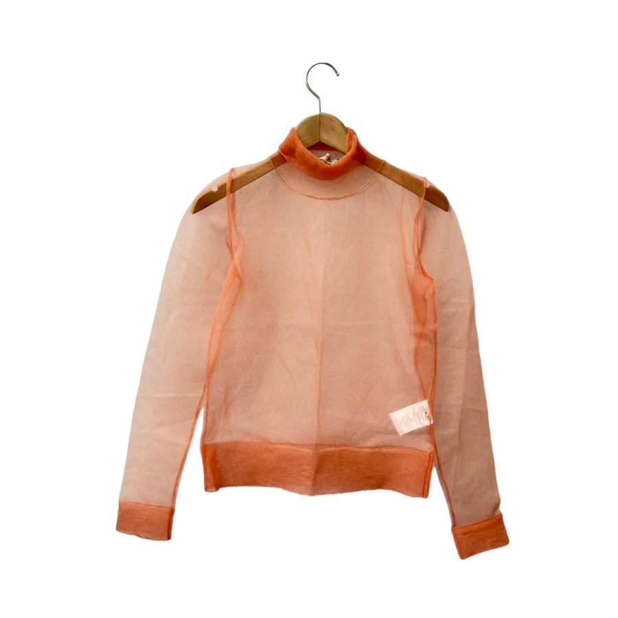 美品 エミリオ・プッチ 長袖トレーナー シースルーハイネック