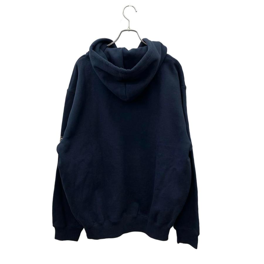 【Sサイズ／極美品】BOTT OG Logo Zip Hoodie - ネイビー ボット 長袖パーカー OGロゴ 袖口リブ ジップアップ スウェット 25AW
