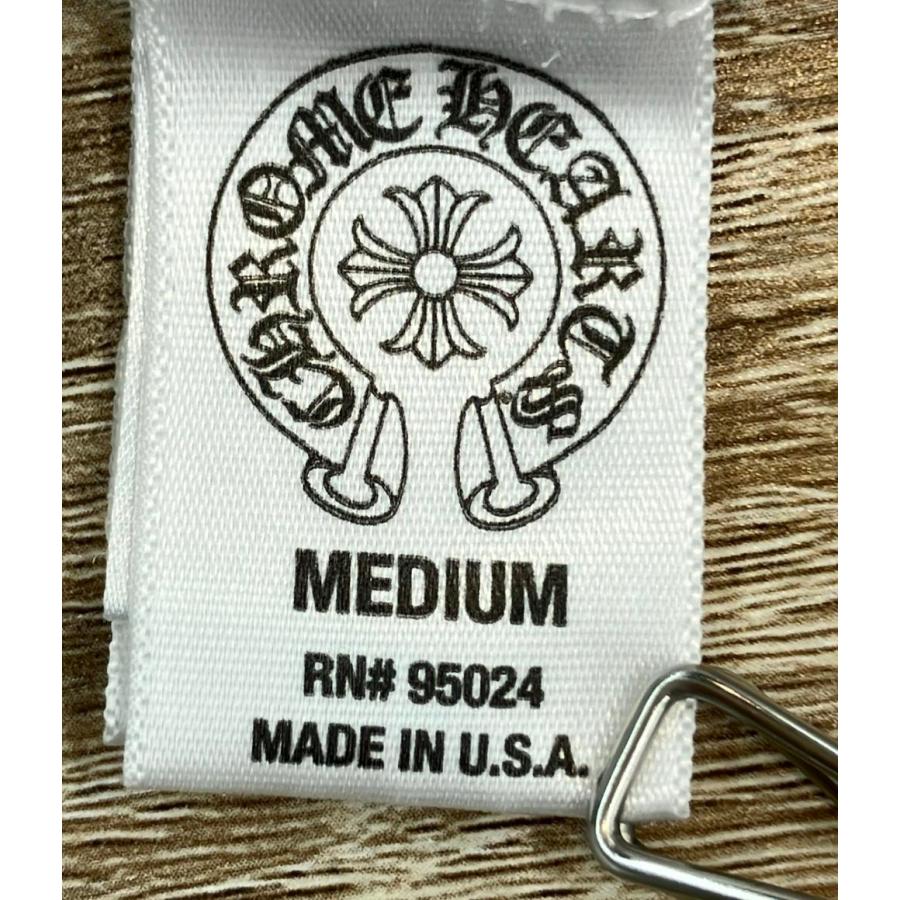 クロムハーツ 長袖Tシャツ クラックドダガーロゴ サーマル ロング