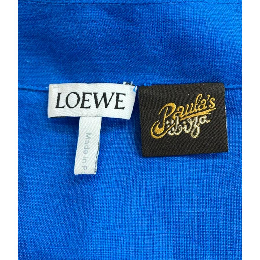 美品 ロエベ 半袖シャツ アナグラム メンズ SIZE 41 (M) LOEWE 中古