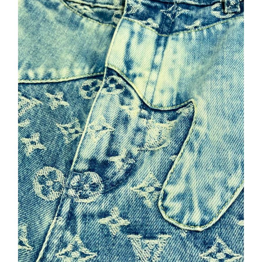 【希少】LOUIS VUITTON ルイヴィトン パッチワーク デニムパンツ 中古・古着通販】LOUIS VUITTON (ルイ ヴィトン) パッチワークデニム