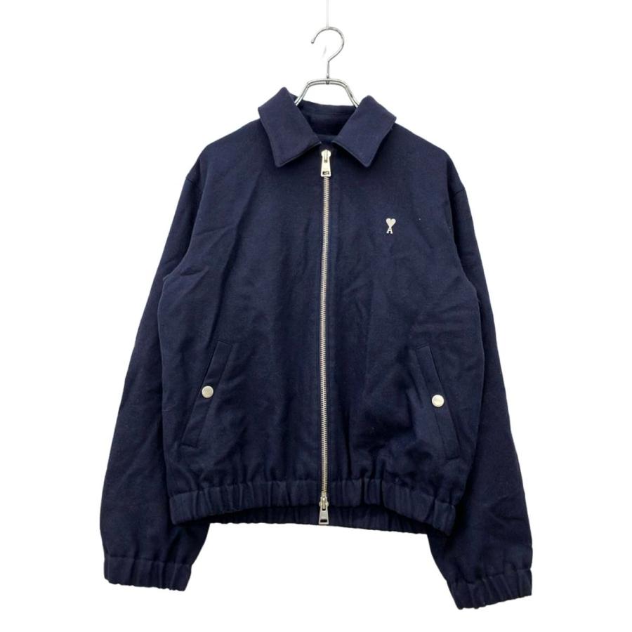 アミ アレクサンドル マテュッシ ブルゾン ハートロゴ ジップアップ