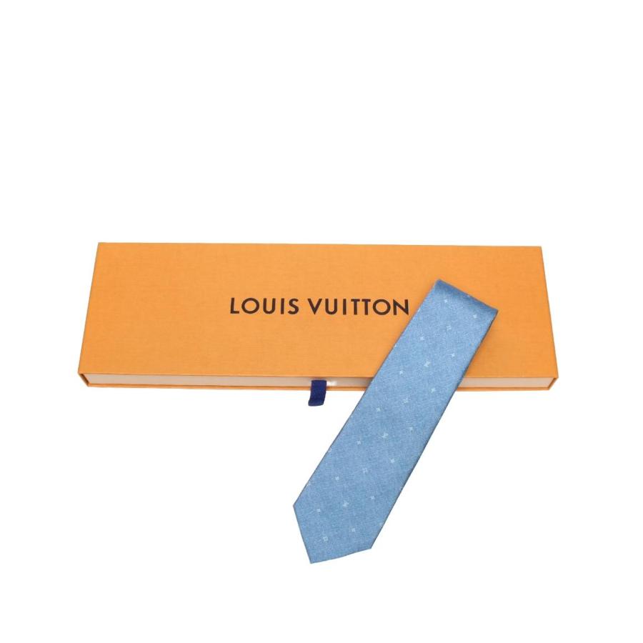 美品 ルイヴィトン ネクタイ シルク100％ メンズ 美品 ルイ・ヴィトン ネクタイ シルク100% メンズ LOUIS VUITTON 中古