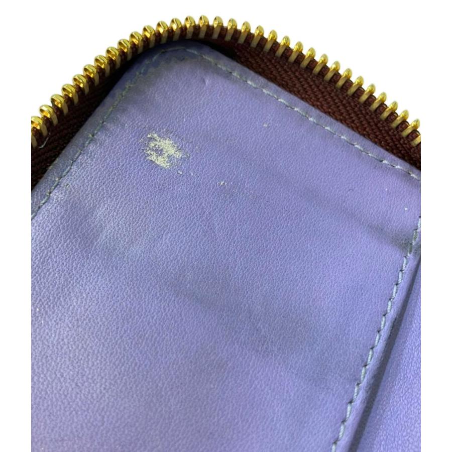 ディオール　6連キーケース　ネイビー クリスチャンディオール エナメル6連キーケース レディース