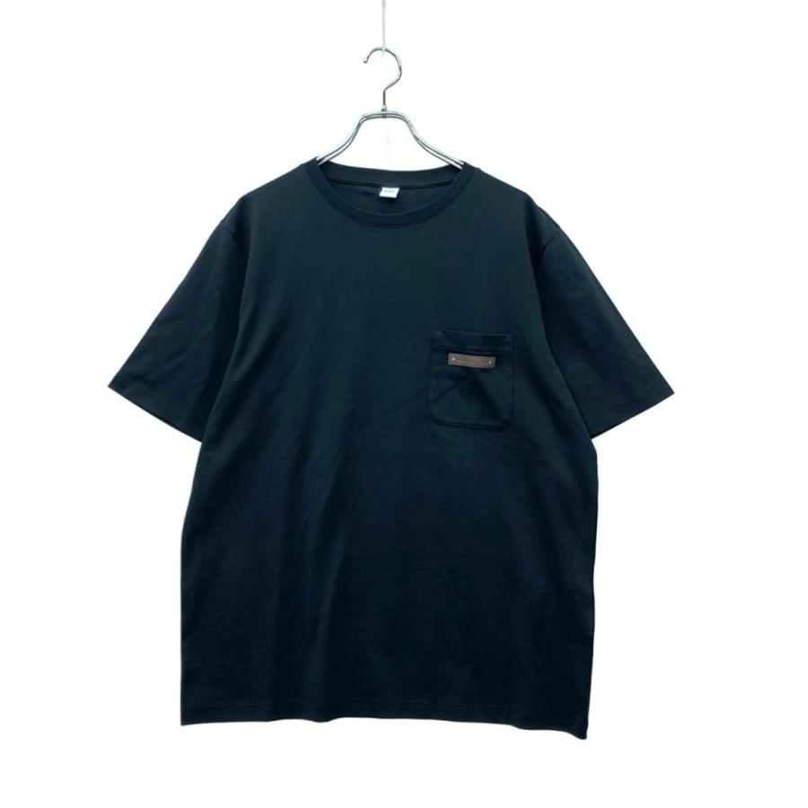 ベルルッティ 半袖Tシャツ レザーパッチ メンズ SIZE L Berluti 中古