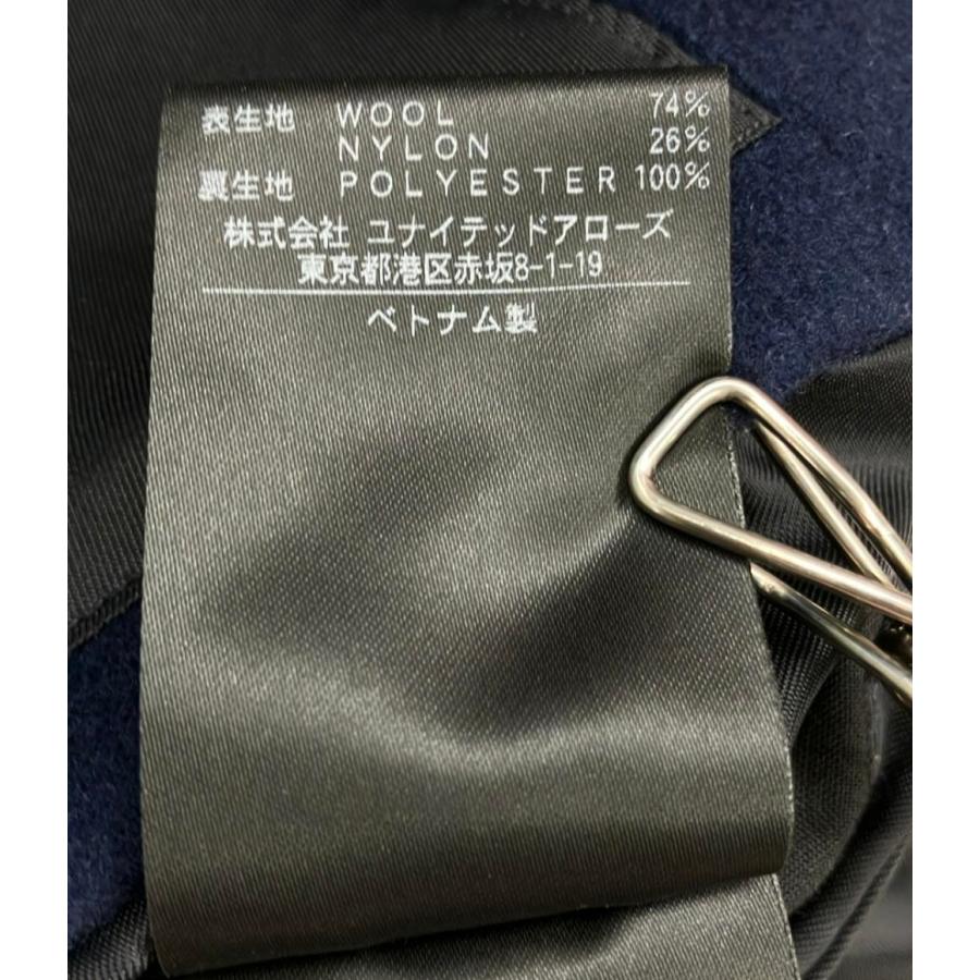 美品BEAUTY&YOUTH ソリッド 120S チェスターコートLサイズ ソリッド 120S メルトン チェスターコート