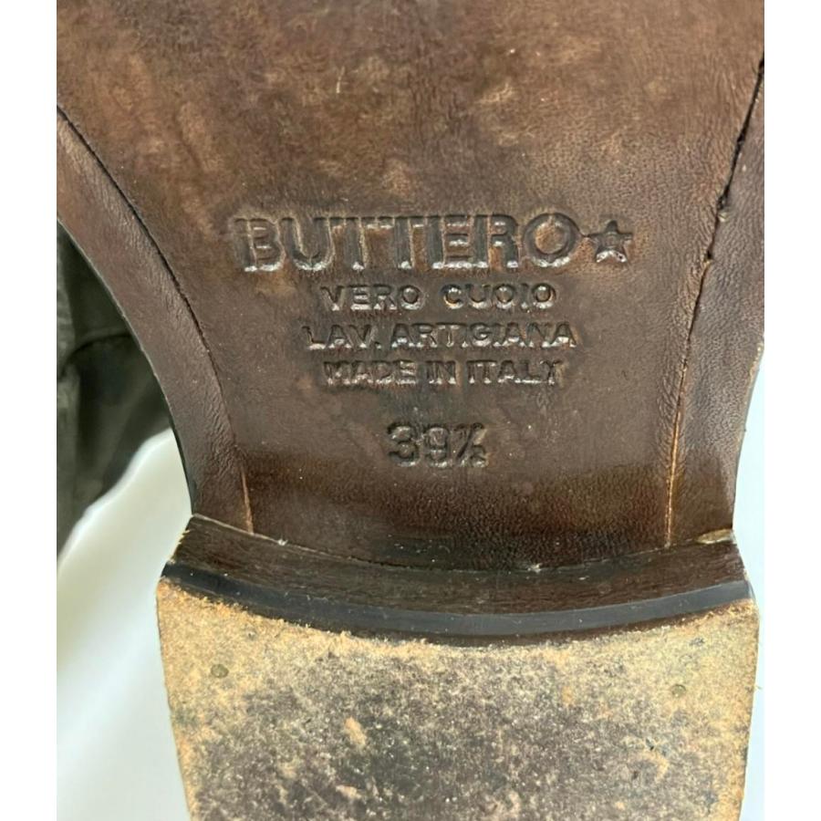 ブッテロ スウェードブーツ メンズ SIZE 39 1/2 (S) BUTTERO 中古 