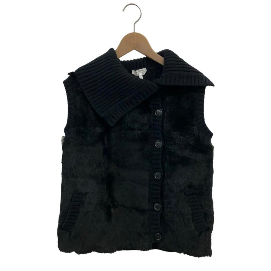 MaxMara 毛皮ベスト　未使用品 美品 マックスマーラ ラビットファーベスト レディース SIZE M (M) MAX