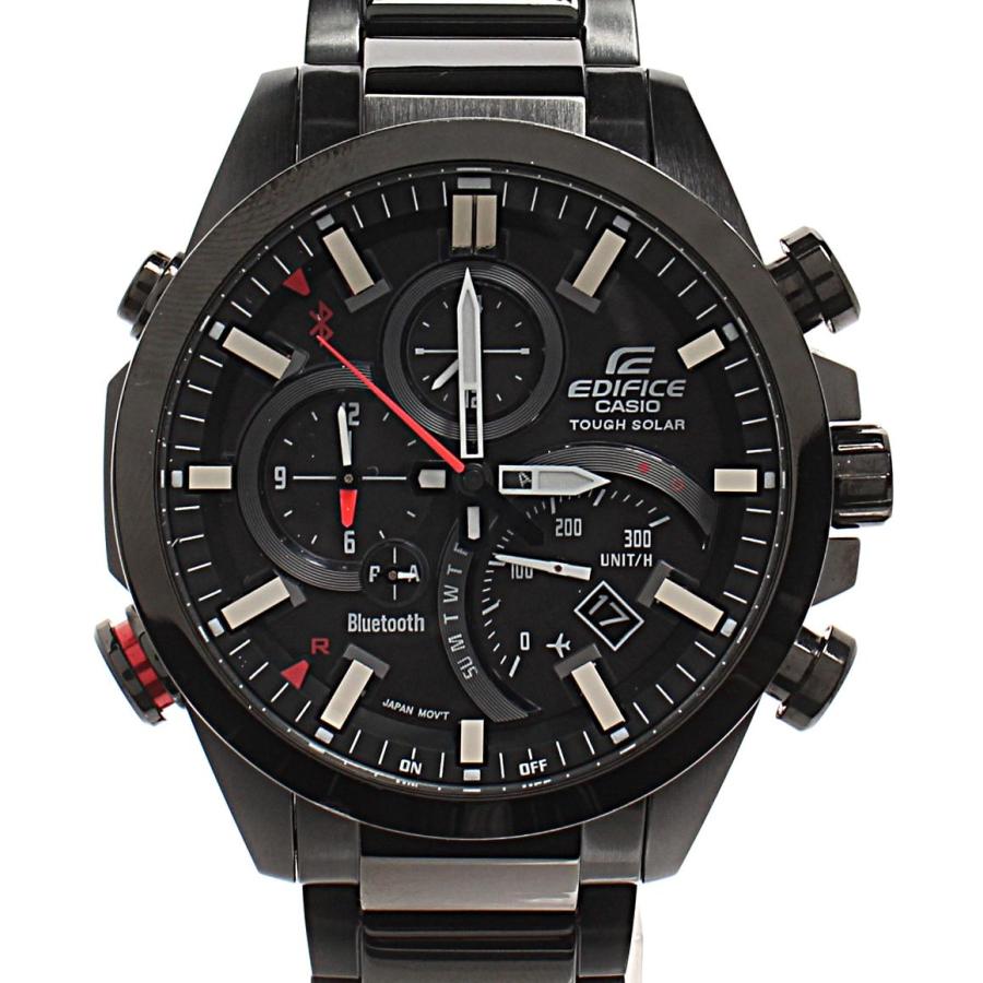 カシオ 腕時計 Bluetooth ソーラー ブラック EQB-500 メンズ CASIO