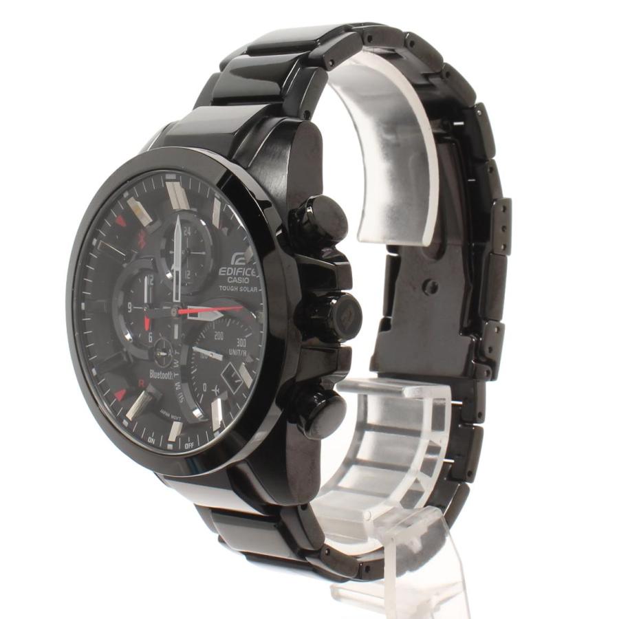 CASIO EDIFICE EQB-500 カシオ ソーラー 稼動品 カシオ 腕時計 Bluetooth ソーラー ブラック EQB-500 メンズ CASIO