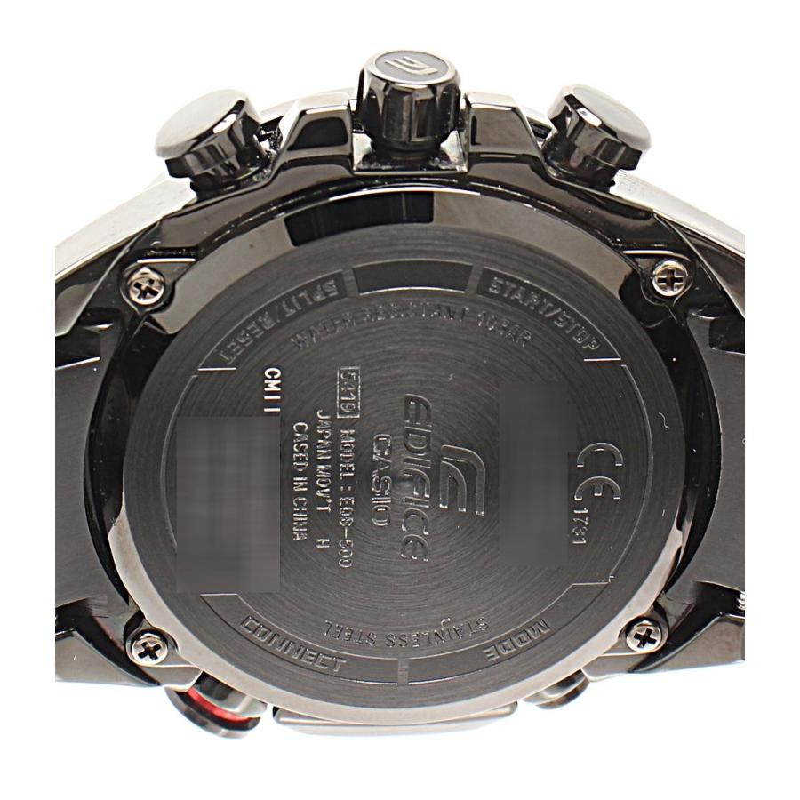 カシオ 腕時計 Bluetooth ソーラー ブラック EQB-500 メンズ CASIO