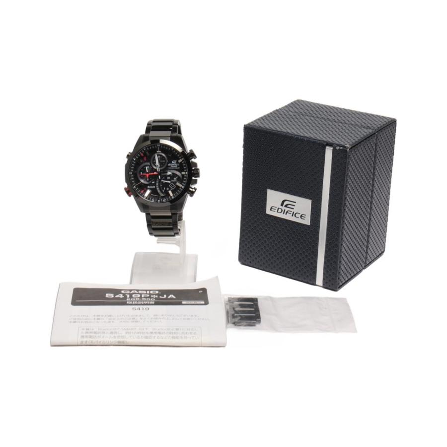 カシオ 腕時計 Bluetooth ソーラー ブラック EQB-500 メンズ CASIO