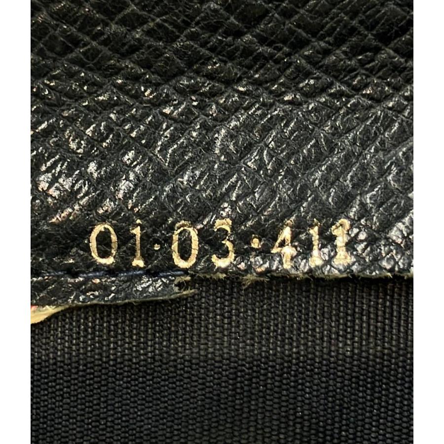 グッチ 二つ折り財布 GGスプリーム 01 03 411 メンズ GUCCI 中古