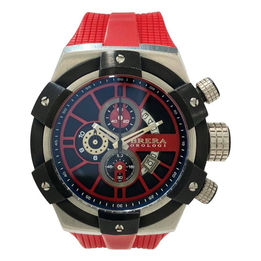 ブレラオロロジ 腕時計 クオーツ ブラック BRSSC49 メンズ BRERA