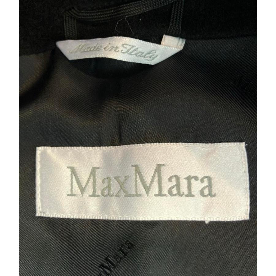 極美品♡Max Mara STUDIO チェスターコート　カシミア混　濃灰　40 極美品♡Max Mara STUDIO チェスターコート カシミア混 濃灰 40