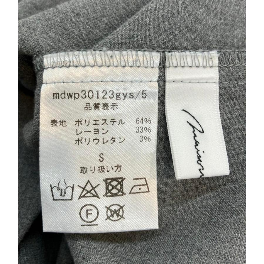 美品 メゾンド ドルチェ オーバーラップストレートパンツ レディース