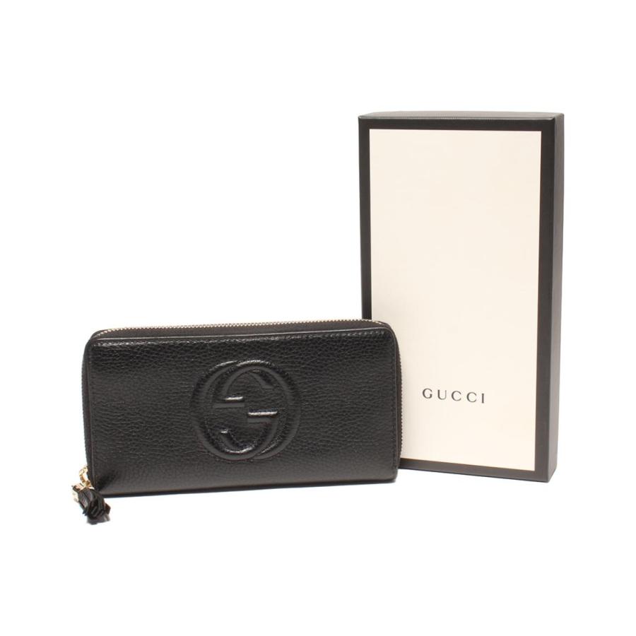 グッチ ラウンドファスナー長財布 ソーホー 598187 525040