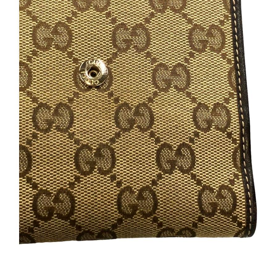 GUCCI グッチ 二つ折り財布 GGキャンバス ジャッキー Wホック グッチ Wホック 財布 二つ折り ジャッキー GGキャンバス メンズ