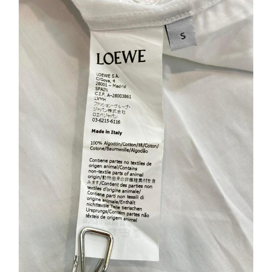 新品未使用LOEWE ロエベ スタンドカラー長袖シャツ  アシンメトリー ブルー LOEWE - 新品未使用LOEWE ロエベ スタンドカラー長袖シャツ
