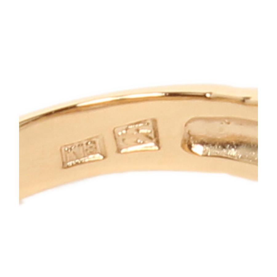 セ*E様 18K 刻印あり　指輪 美品 セイコージュエリー リング 指輪 K18 燕刻印 レディース