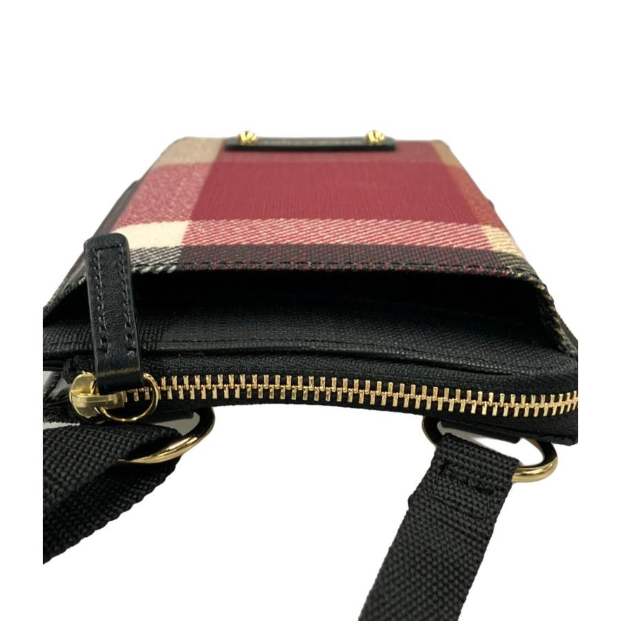 BLUE LABEL CRESTBRIDGE スマホショルダーバッグ 美品 ブルーレーベルクレストブリッジ スマホショルダーケース