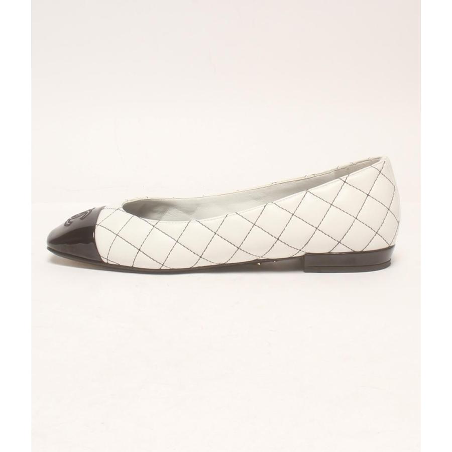 シャネル バレエシューズ フラット パンプス ココマーク G39376