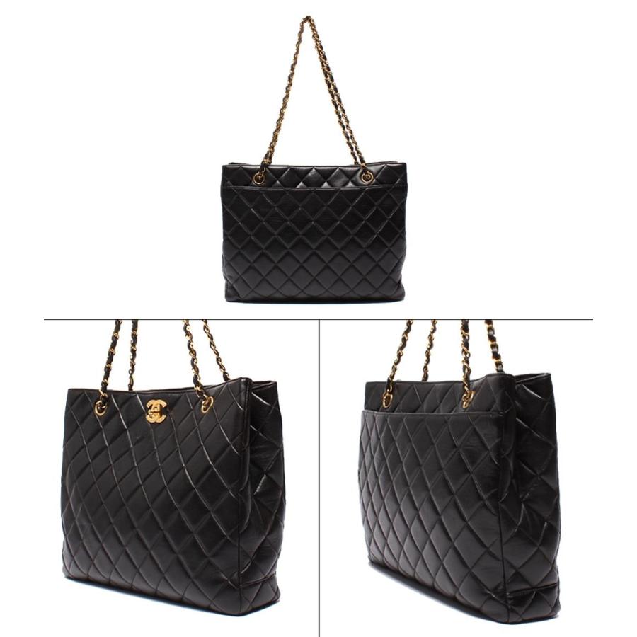 シャネル チェーントートバッグ ショルダーバッグ 肩掛け ゴールド金具