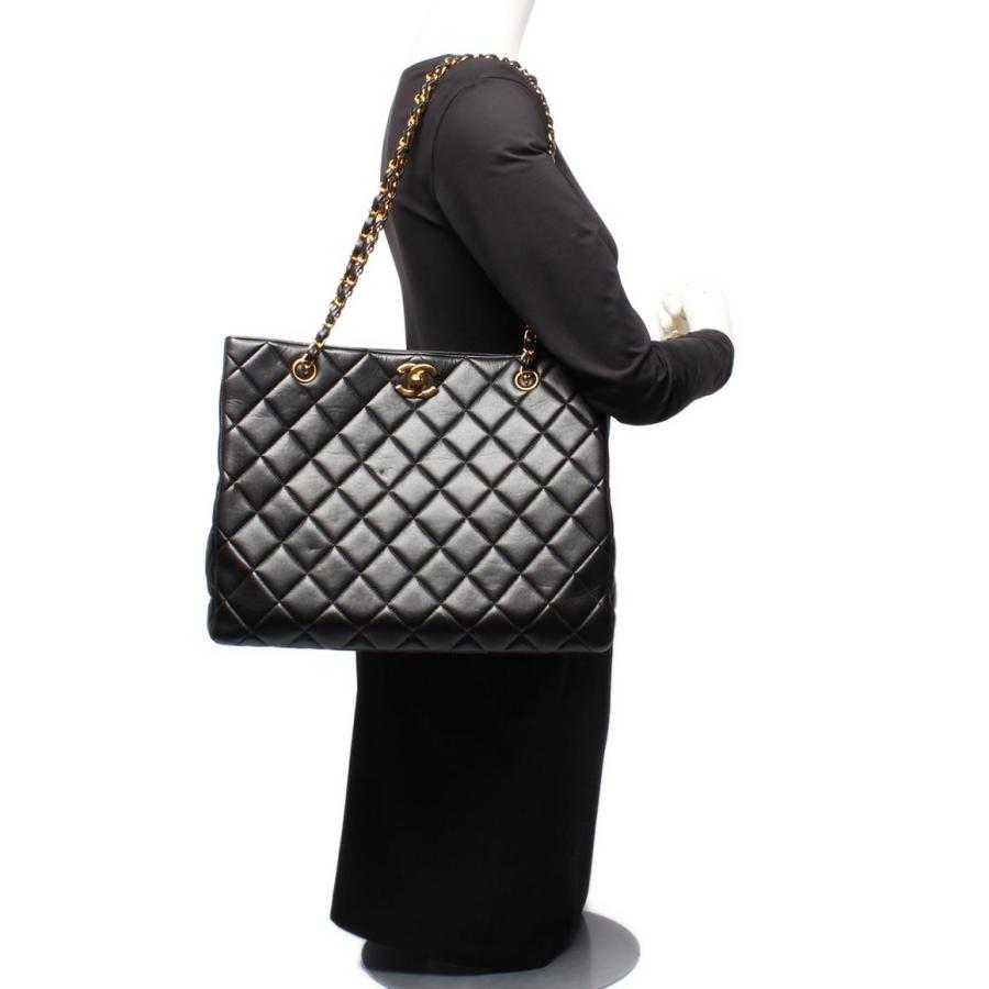 シャネル チェーントートバッグ ショルダーバッグ 肩掛け ゴールド金具