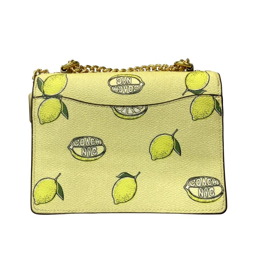 コーチ チェーンショルダーバッグ レモン CAN24 レディース COACH コーチ チェーンショルダーバッグ レモン CAN24 レディース COACH 中古