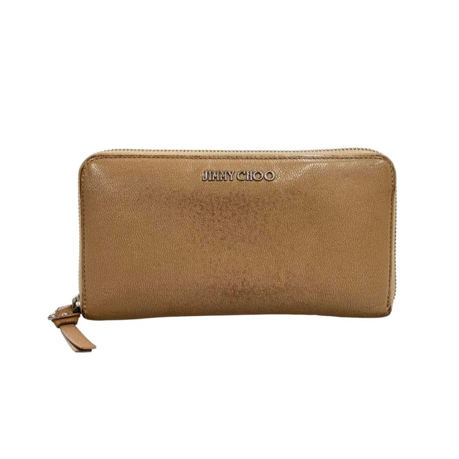 ジミーチュウ ラウンドファスナー長財布 レザー レディース Jimmy Choo 