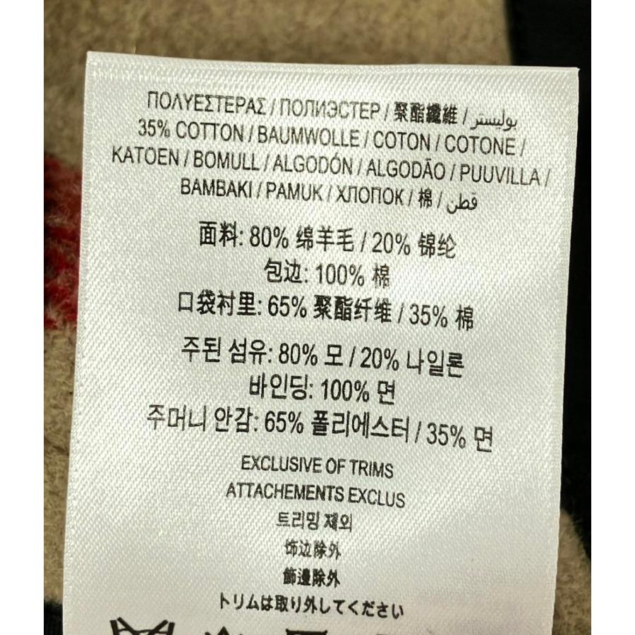 訳あり BURBERRY バーバリー ロンドン ピーコート メンズ M ウール BURBERRY LONDON】【ルーマニア製】【アウター】バーバリー