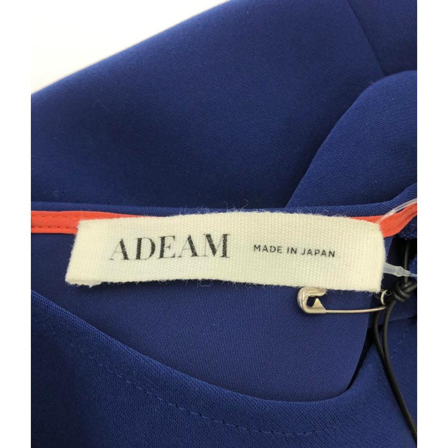 アディアム ノースリーブベルトパラシュートワンピース レディース