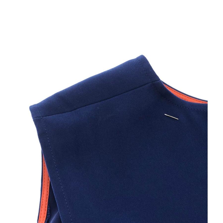 アディアム ノースリーブベルトパラシュートワンピース レディース