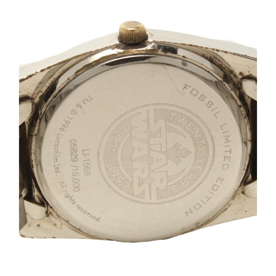 【中古】スター・ウォーズ 記念 腕時計 スターウォーズ デス・スター クオーツ LI-1568 メンズ 中古