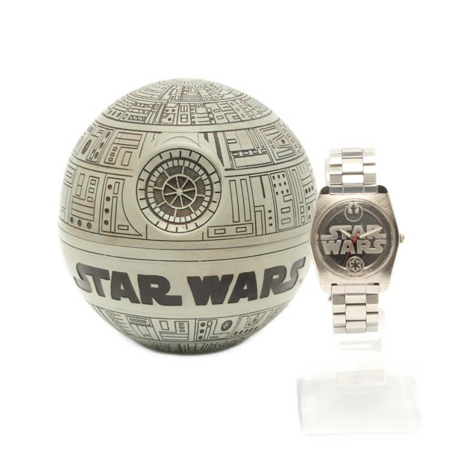 腕時計 スターウォーズ デス・スター クオーツ LI-1568 メンズ 中古