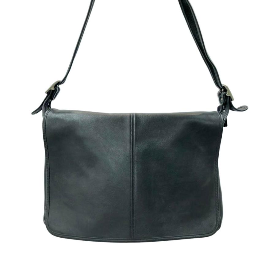 コーチ レザーフラップショルダーバッグ 斜め掛け 5206 レディース