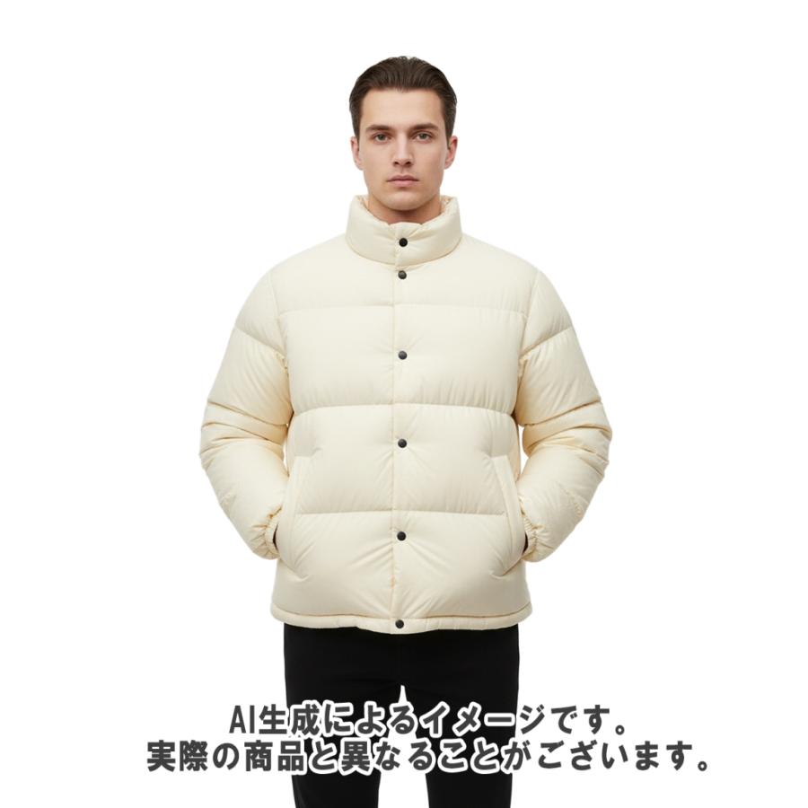 セオリー ダウンジャケット 軽量 ダブルジップ スナップボタン