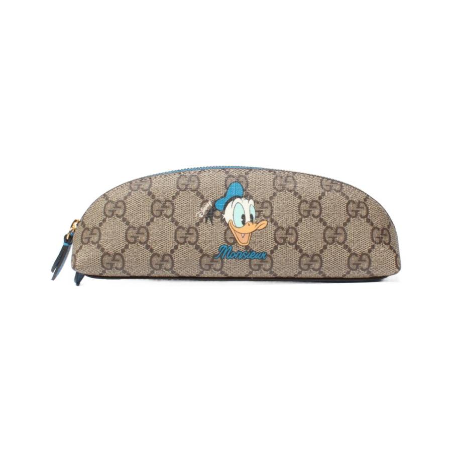 美品 グッチ ペンケース×Disney GGスプリーム 661129 0416 レディース
