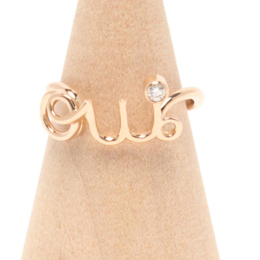 美品 クリスチャンディオール リング 指輪 K18 oui ダイヤ レディース