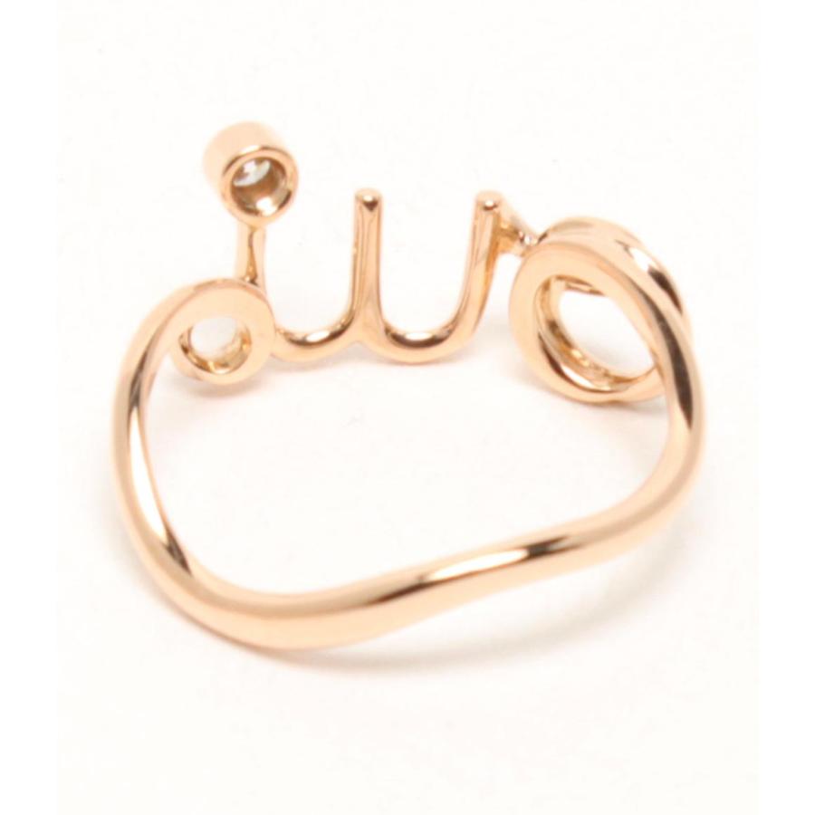 美品 クリスチャンディオール リング 指輪 K18 oui ダイヤ レディース