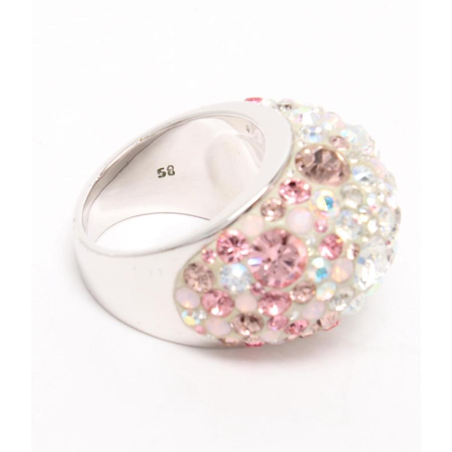 【美品✨】　SWAROVSKI リング 指輪　約17号　シルバー 美品 スワロフスキー リング 指輪 レディース SIZE 17号 SWAROVSKI