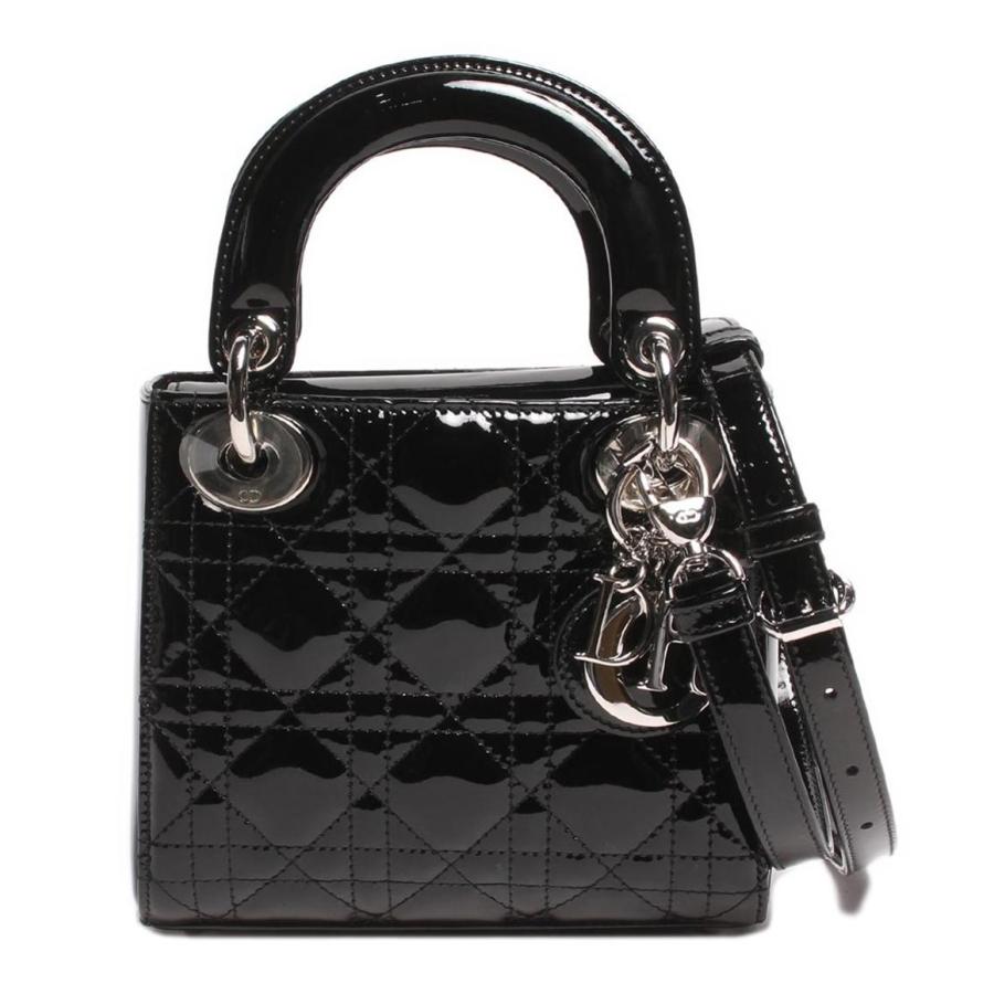 美品 クリスチャンディオール 2wayハンドバッグ シルバー金具  